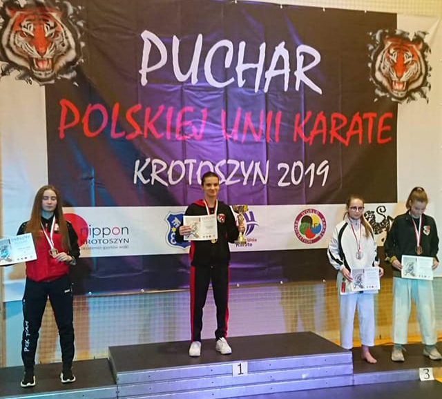 Dominika na 1 miejscu podium w Pucharze Polski - Krotoszyn 2019